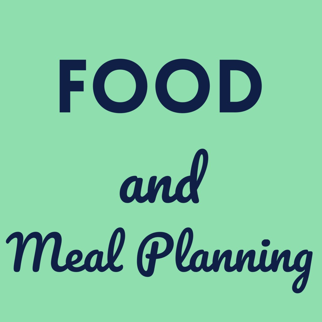 Positively Frugal Food and Meal Planning Info