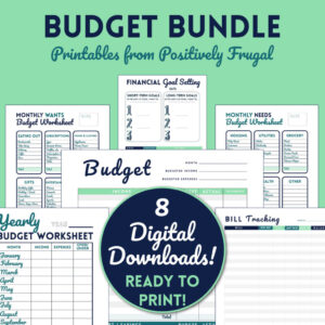Budget Bundle Printables by PositivelyFrugal.com