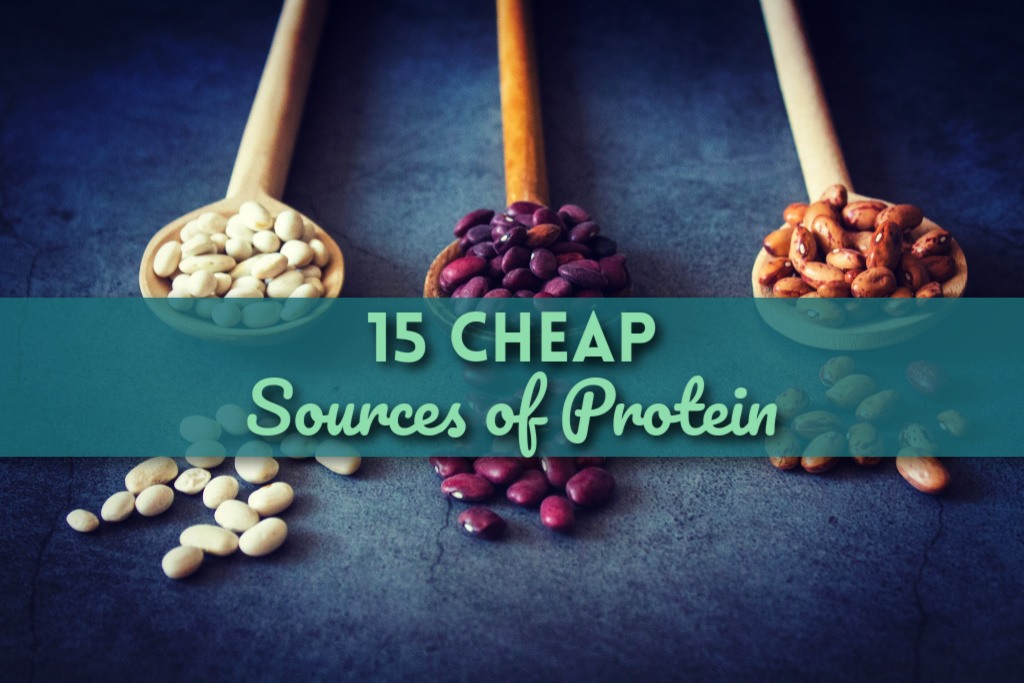 15 Cheap Sources of Protein by PositivelyFrugal.com