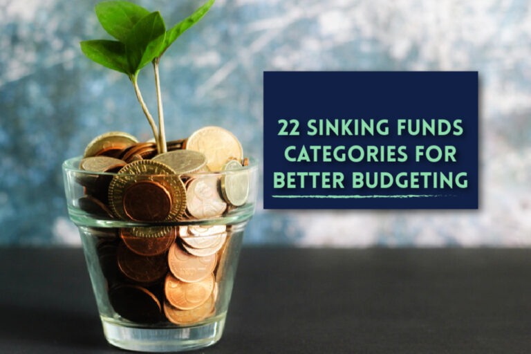 Read more about the article 22 Sinking Funds Categories for Better Budgeting
