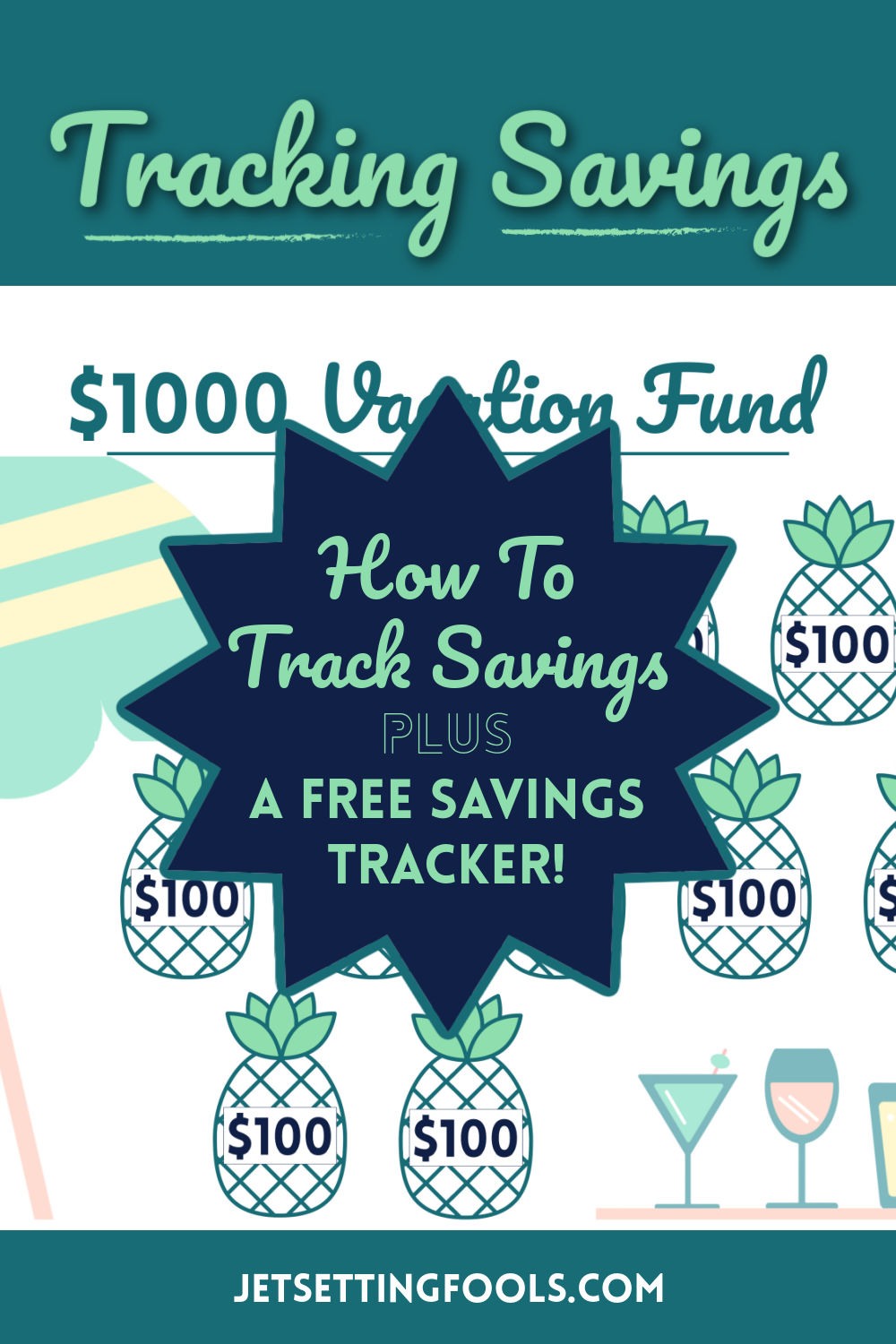 How To Track Savings Plus a Free Savings Tracker by PositivelyFrugl.com