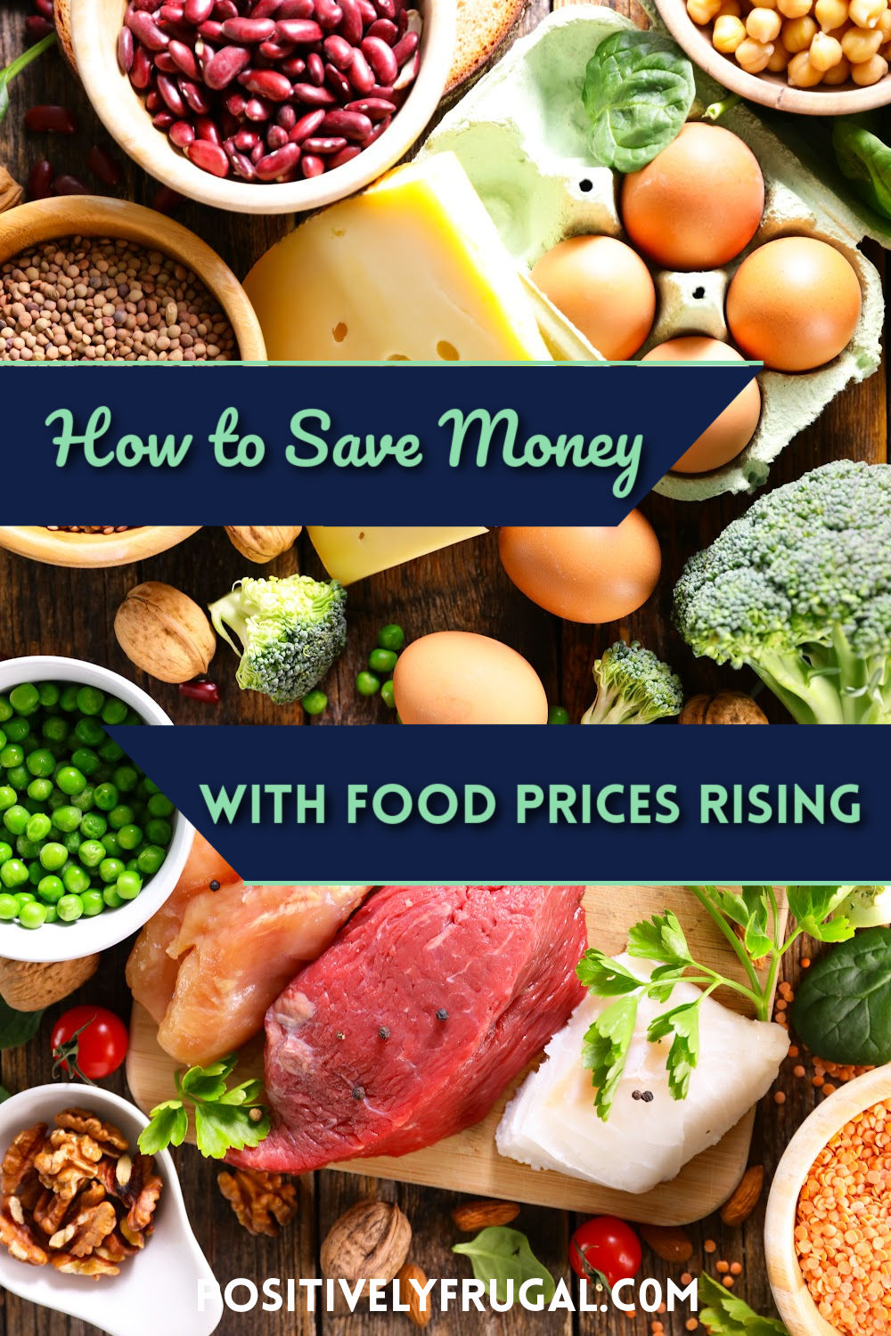 How To Save Money with Food Prices Rising by PositivelyFrugal.com
