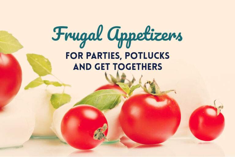 Read more about the article Frugal Appetizers for Parties, Potlucks and Get Togethers 