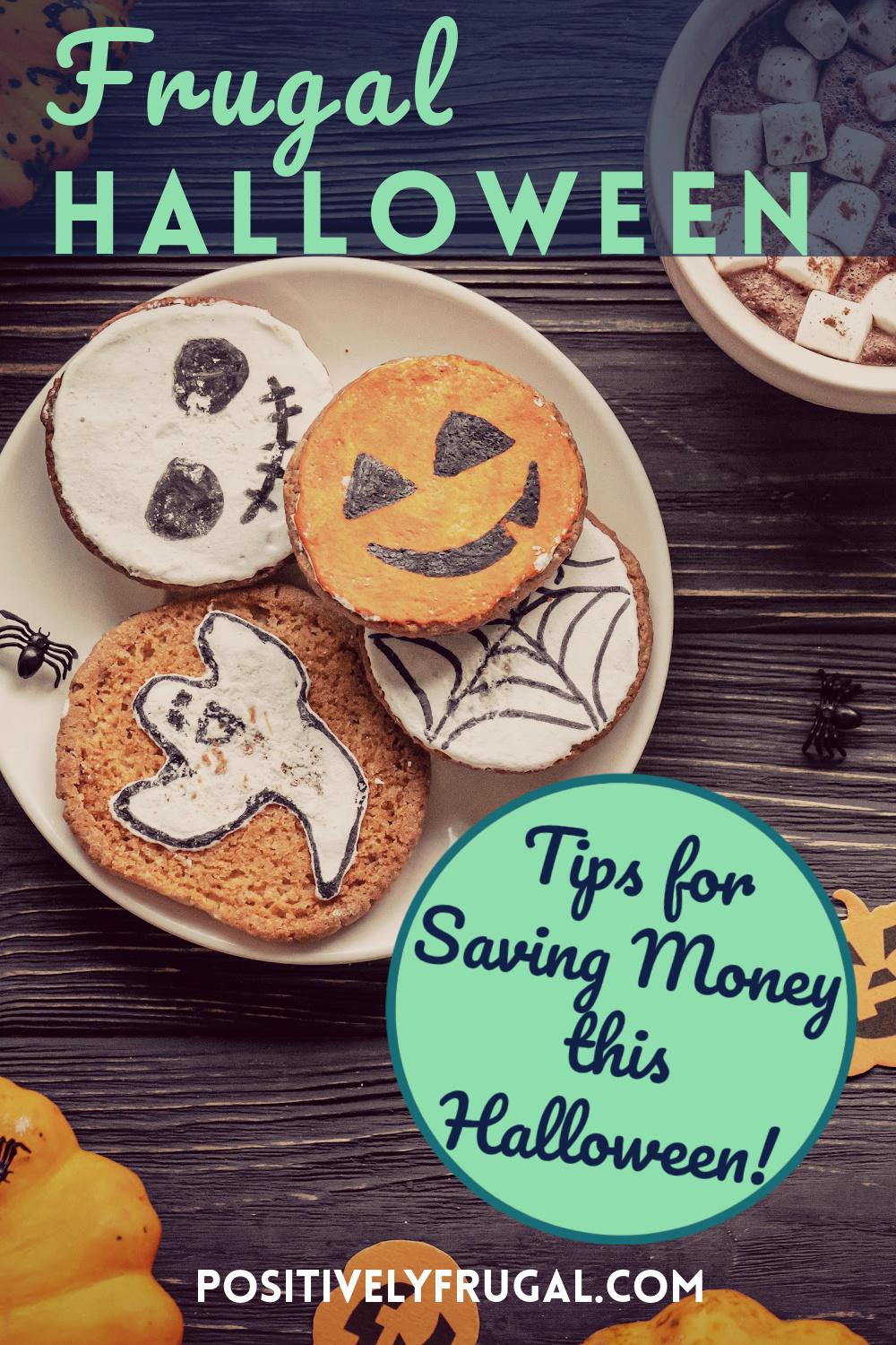 Frugal Halloween Tips for Saving Money by PositivelyFrugal.com